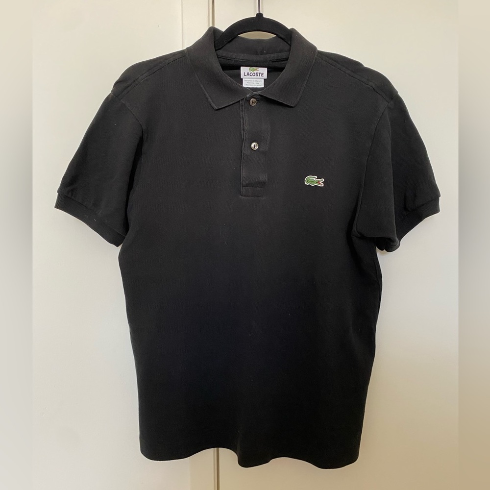 Like New Lacoste Cotton Piqué Polo Shirt Size 3